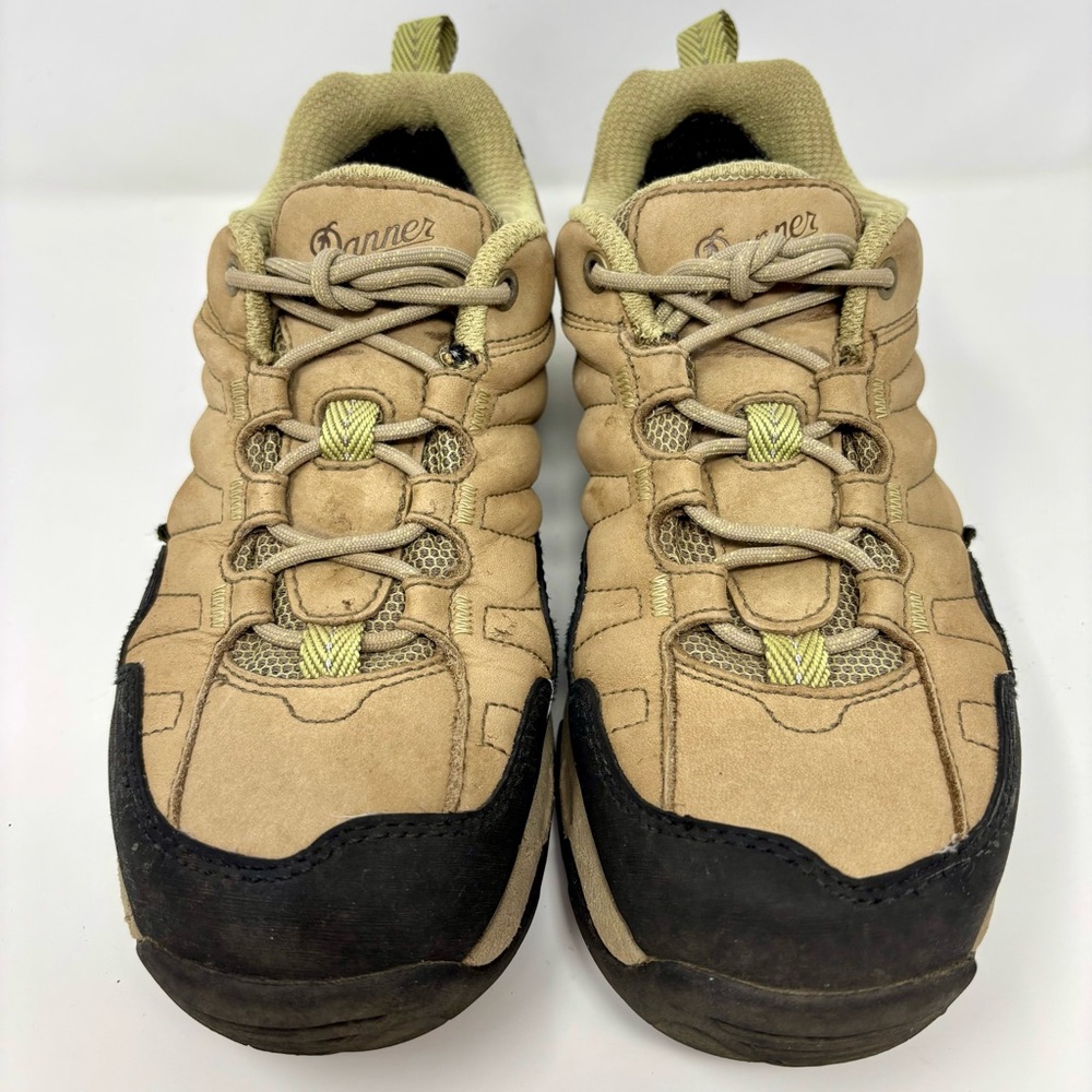 Danner Nobo Low 3 Inch Hiking Boot Taupe Green Ankle Lace Up Shoes Women’s 8.5